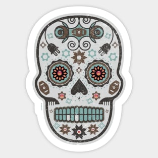 Rastro de Vida Mexican Sugar Skull Sticker